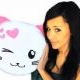 Bantal Karakter Lucu Cuddly Cat