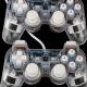 GamePad Double Shock USB Transparant