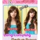 kanari-hime Curly Wig 70cm Medium Brown