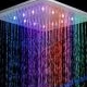 Solid Brass Square Colourfull Flash LED