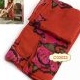 Scarf (Red) Big Roses graffiti