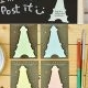 Korean creativity fashion eiffel tower design stick note