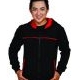Sweater Raindoz black red 2