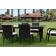 Dining set rotan sintetis