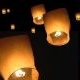 Flying Chinese Lanterns - Pack Of 10