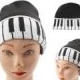 Piano Keys Style Woolen-Knitting Winter Hedging Cap