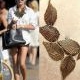 Korean retro fashion carve leaf necklace