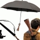 Rifle Gun Handle Black Umbrella